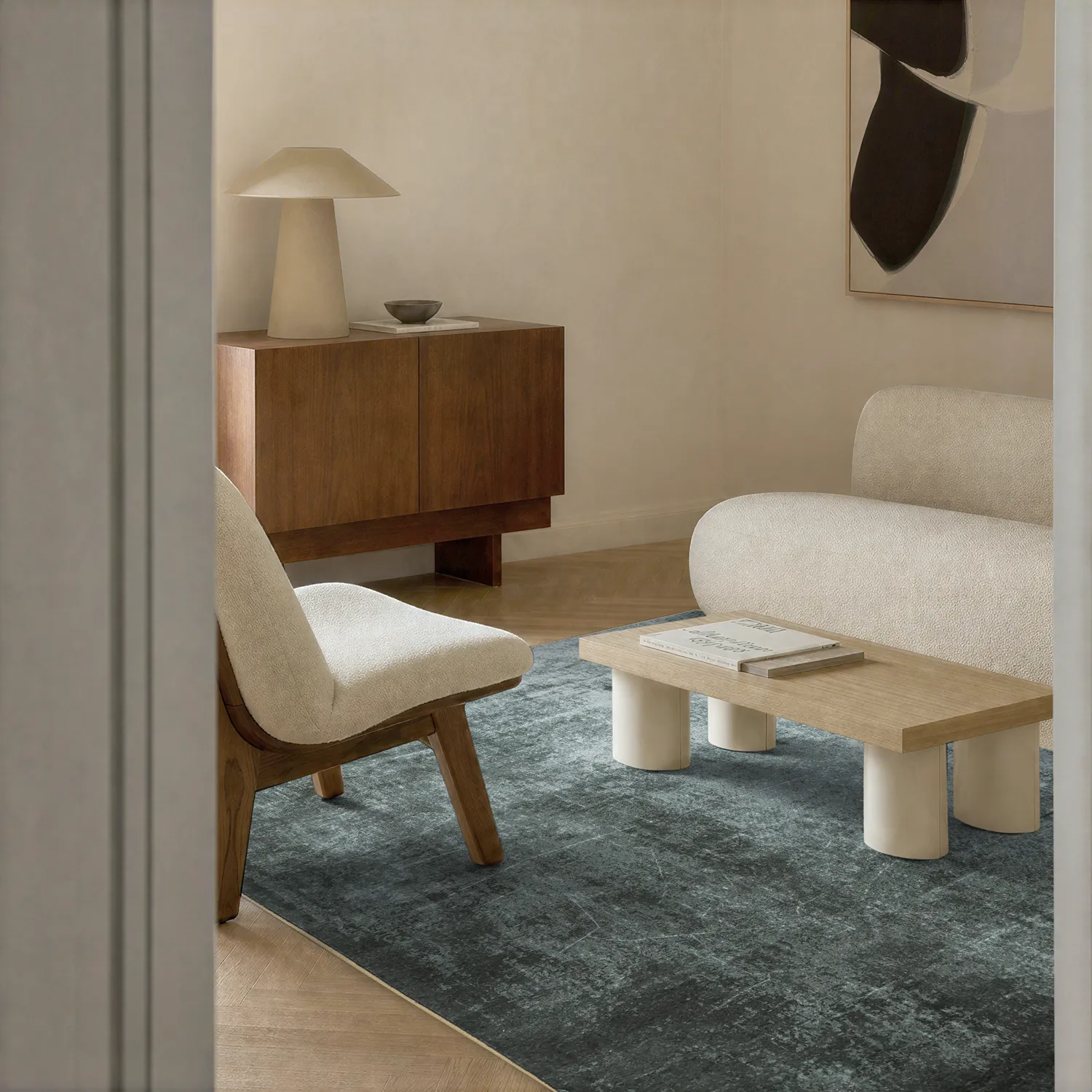 Alfombra Wilton - Lynton (gris oscuro)