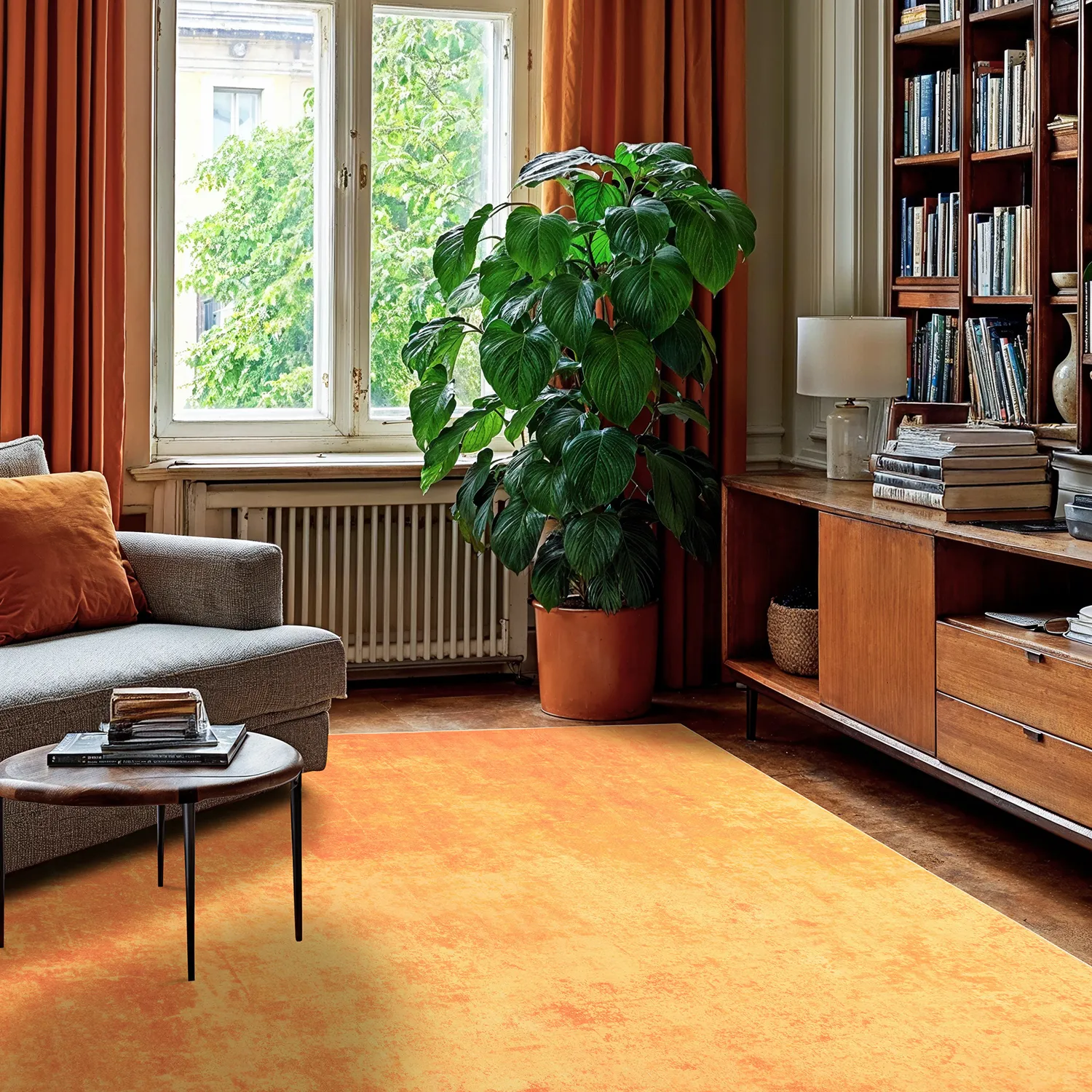 Alfombra Wilton - Lynton (naranja)