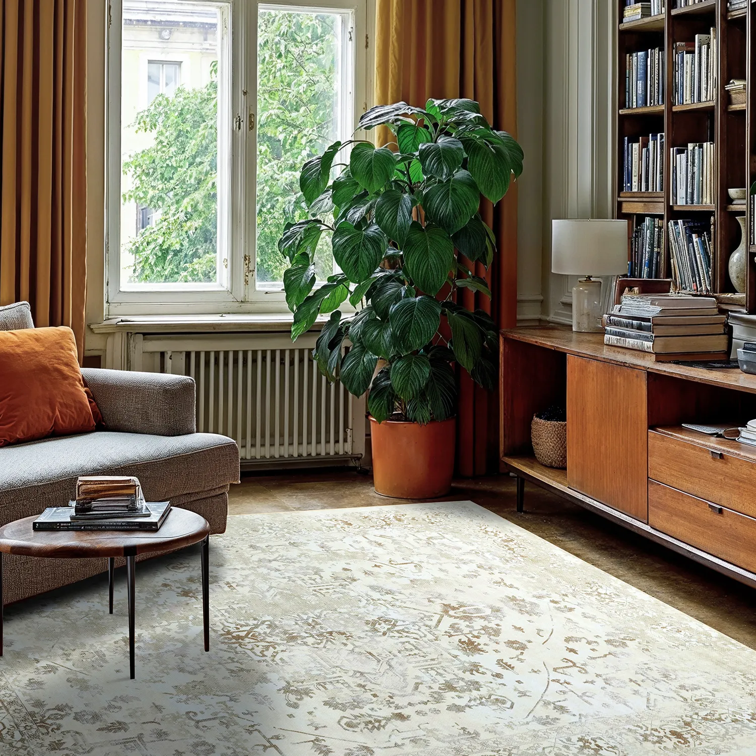 Alfombra Wilton - Mateur (beige)