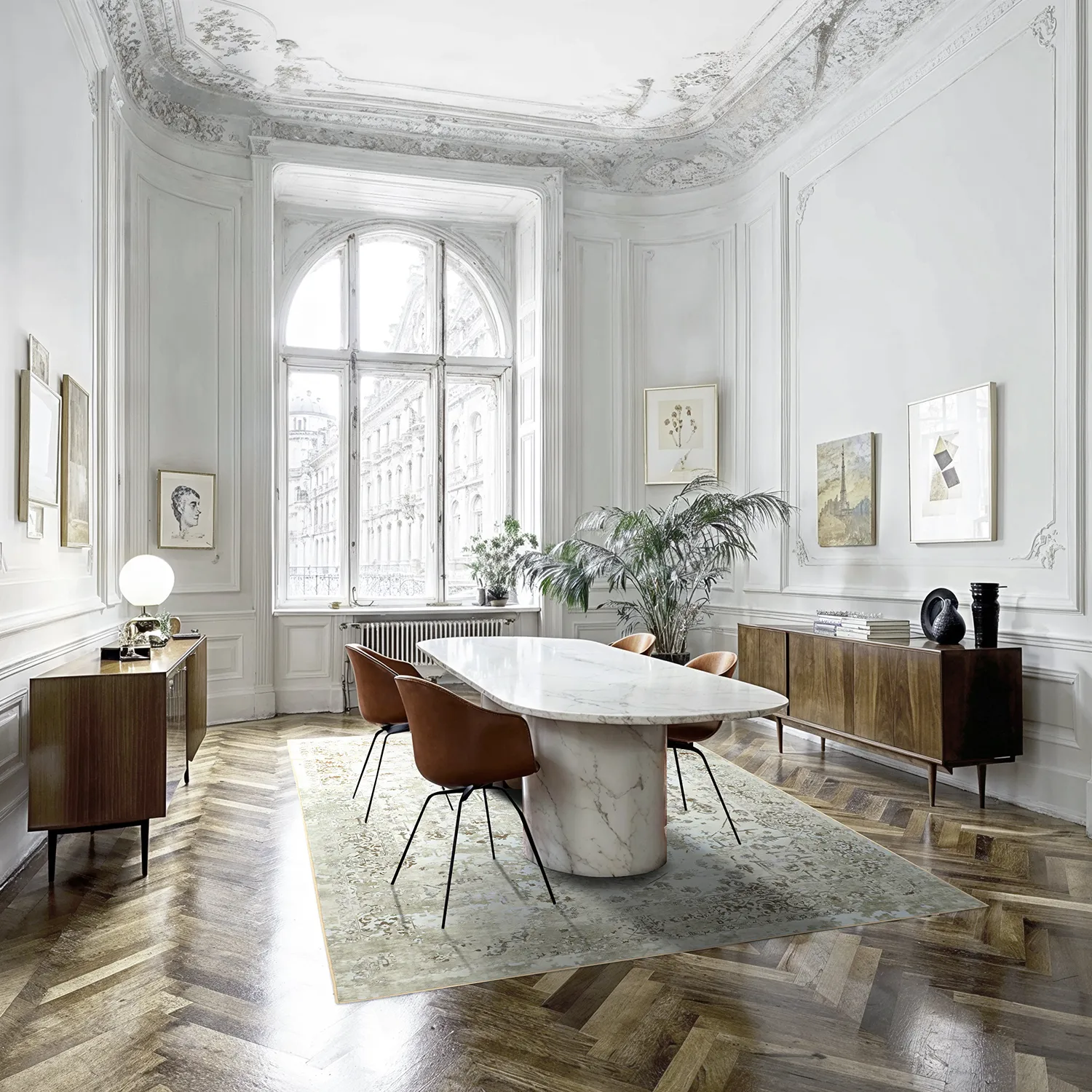 Alfombra Wilton - Mateur (beige)