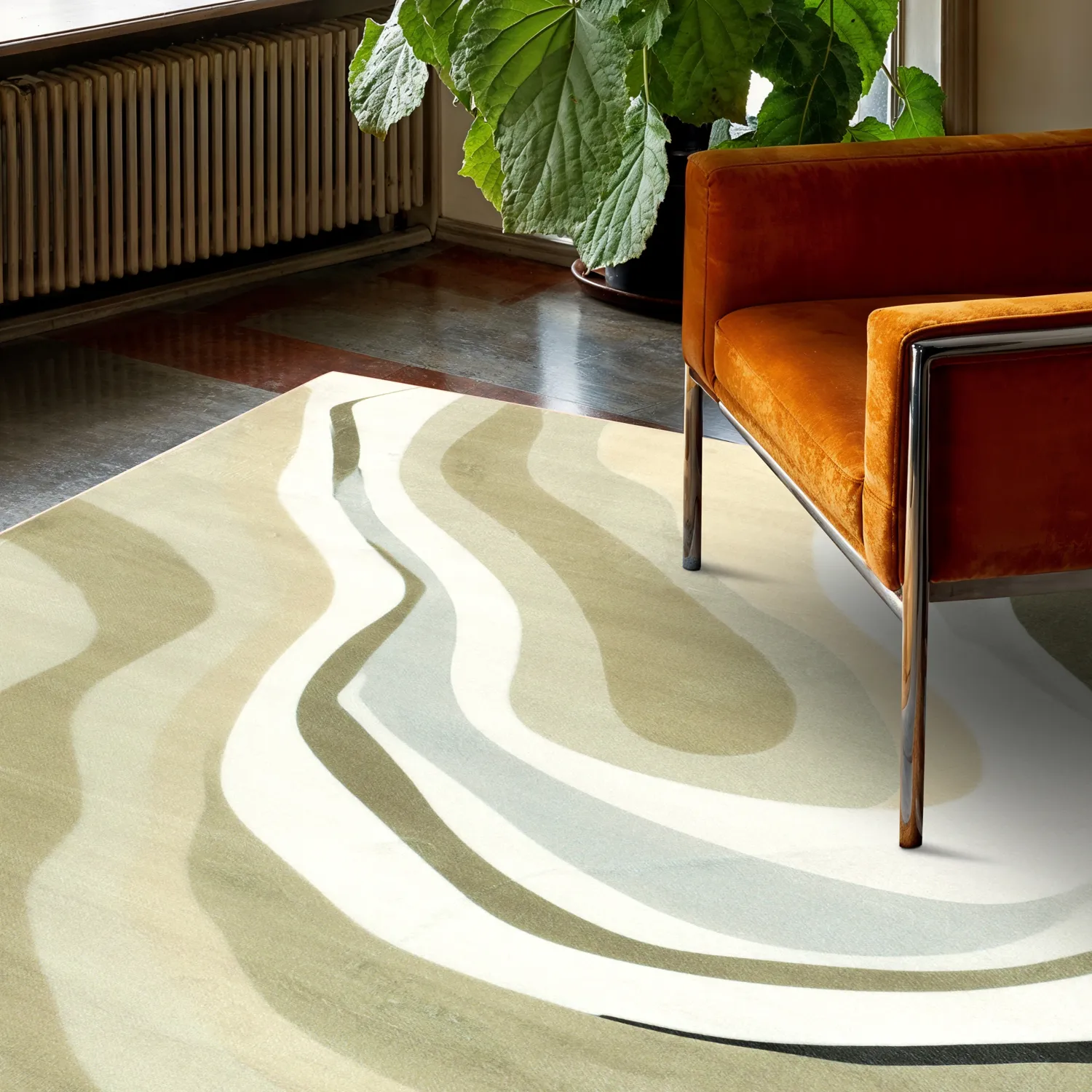 Alfombra Wilton - Mudgee (beige/multicolor)