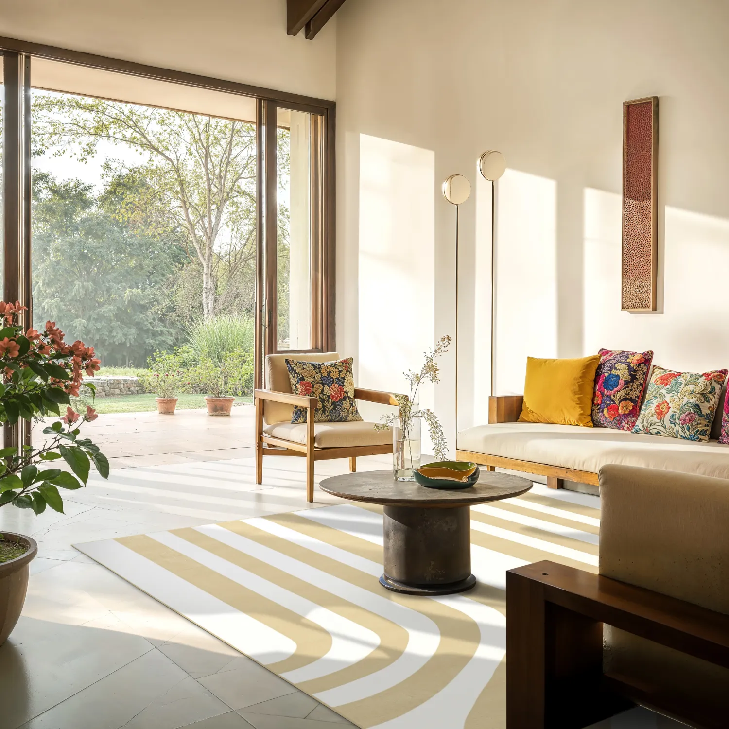Alfombra Wilton - Obidos (beige/blanco)
