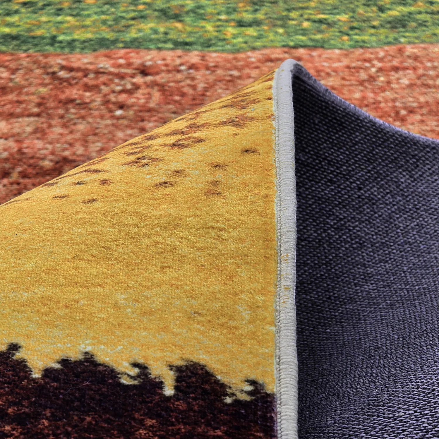 Alfombra Wilton - Oia (rojo/multicolor)