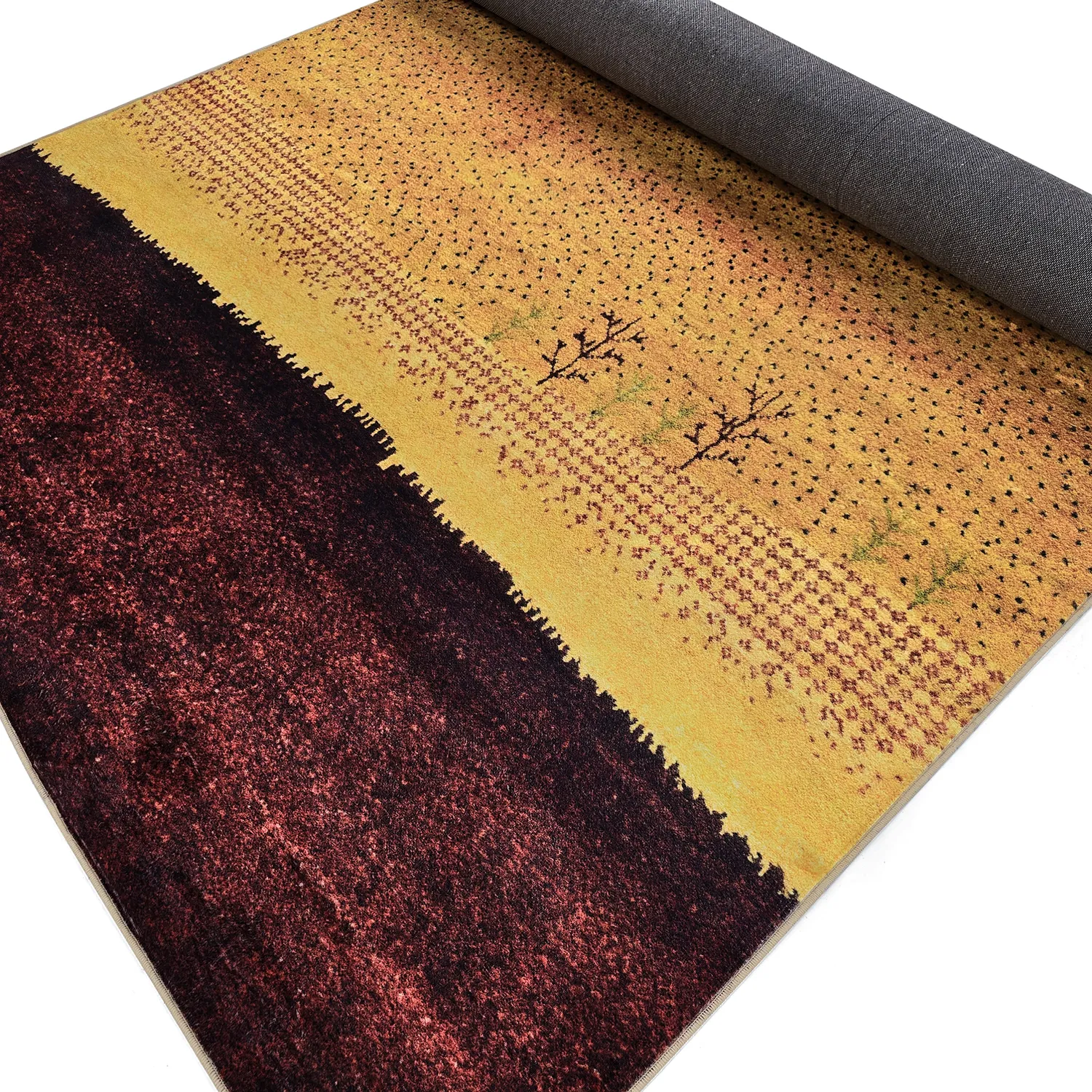 Alfombra Wilton - Oia (rojo/multicolor)