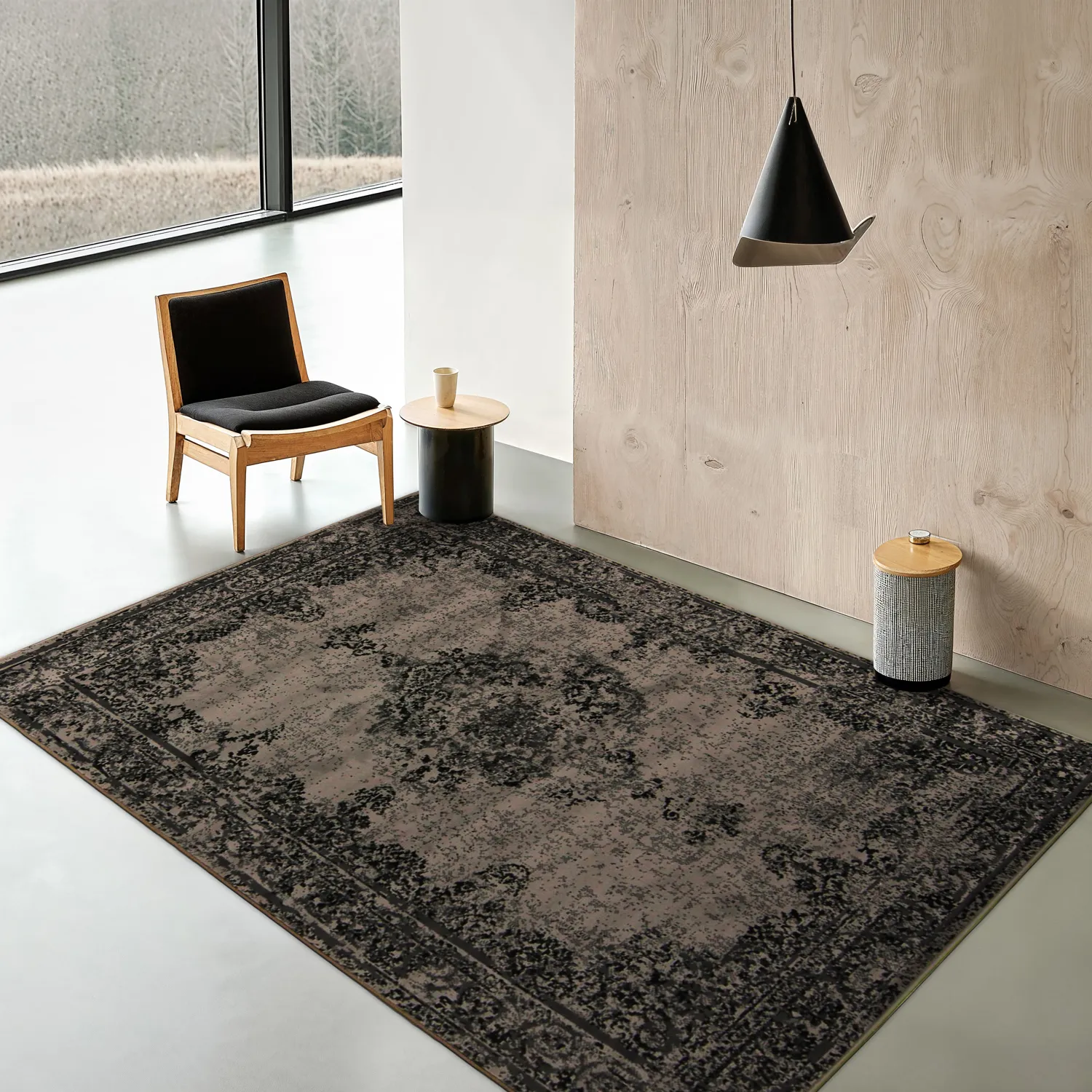 Alfombra Wilton - Peking (gris)