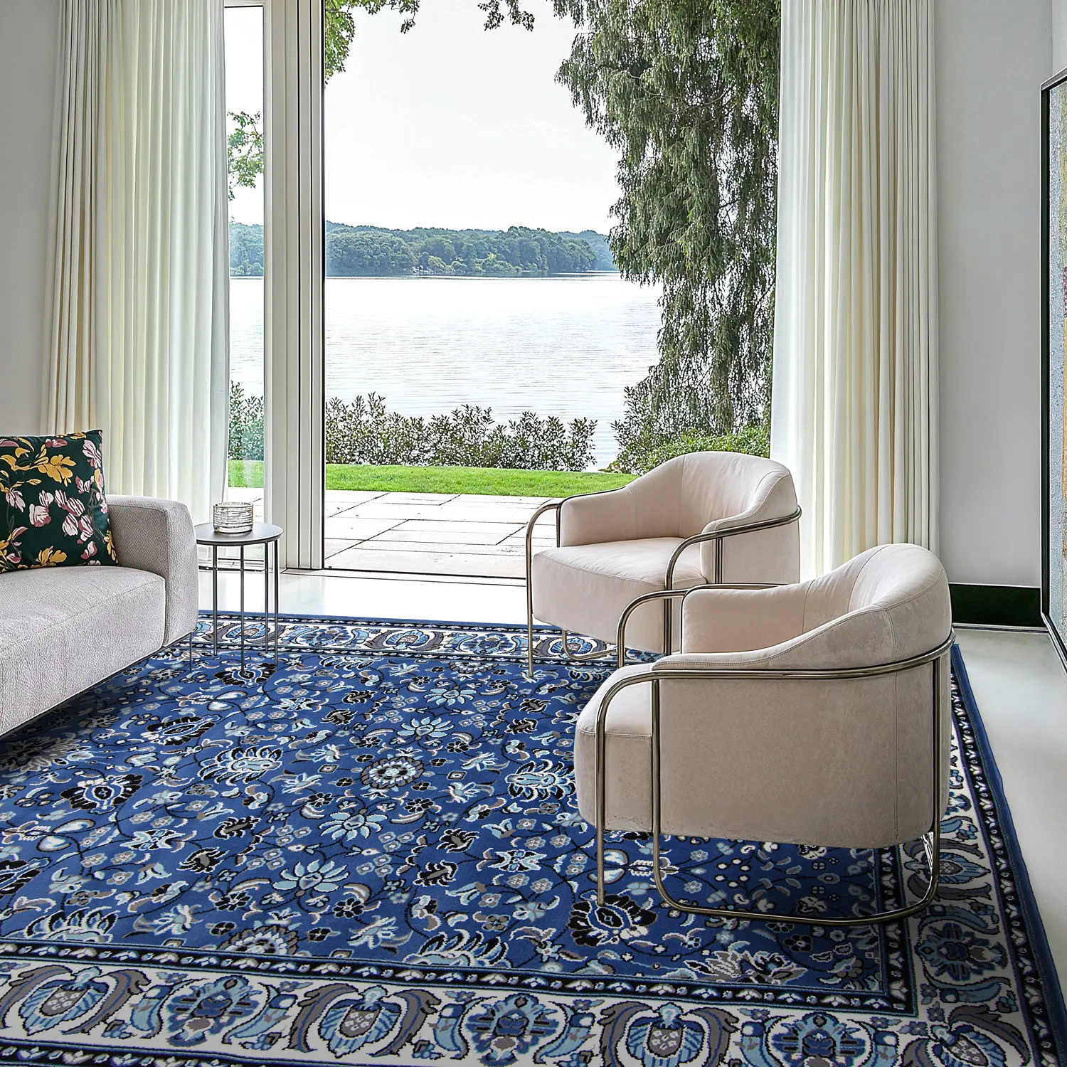 Alfombra Wilton - Peking Imperial (azul)