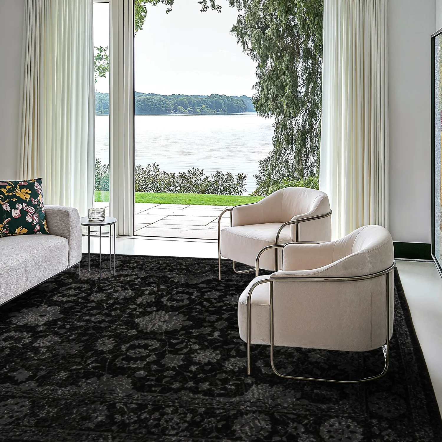 Alfombra Wilton - Peking Majestic (negro)