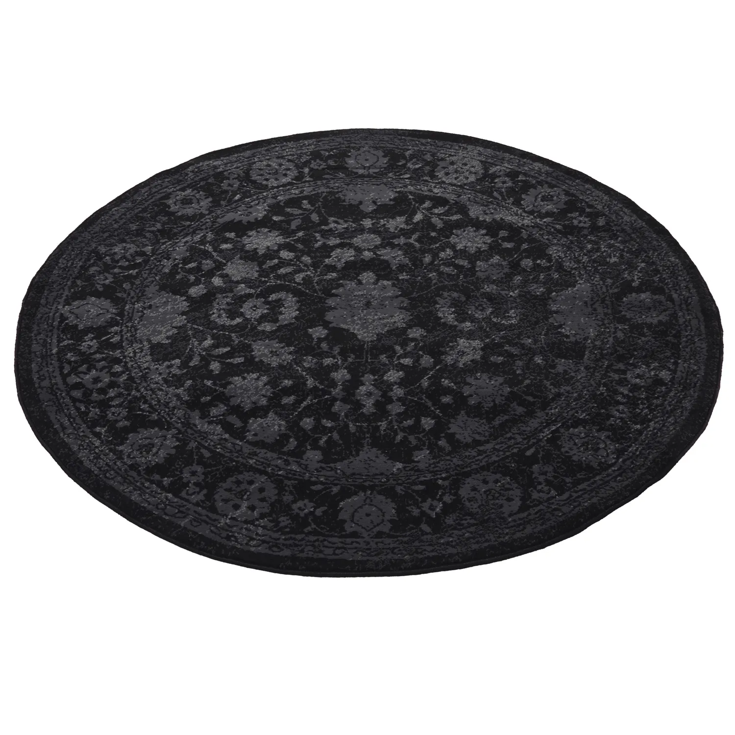 Alfombras redondeadas - Peking Majestic (negro)