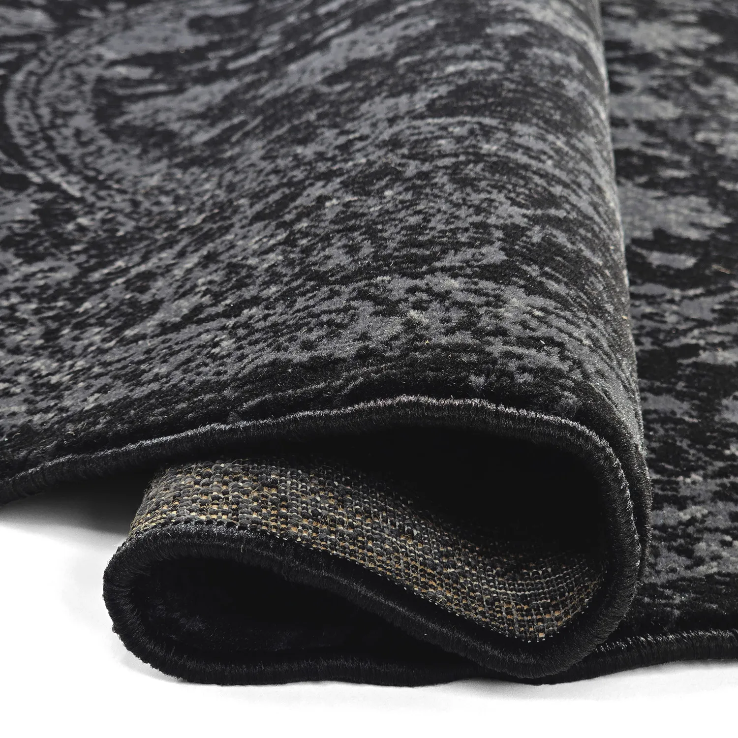 Alfombras redondeadas - Peking Majestic (negro)