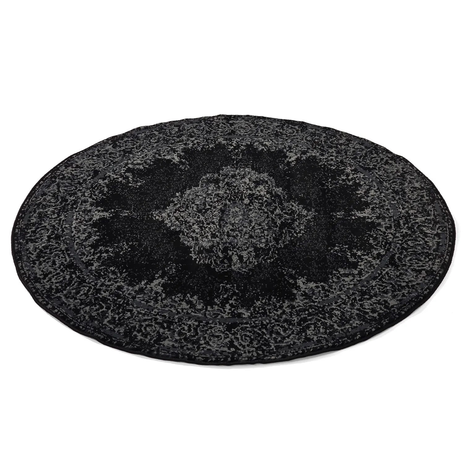 Alfombras redondeadas - Peking (negro)