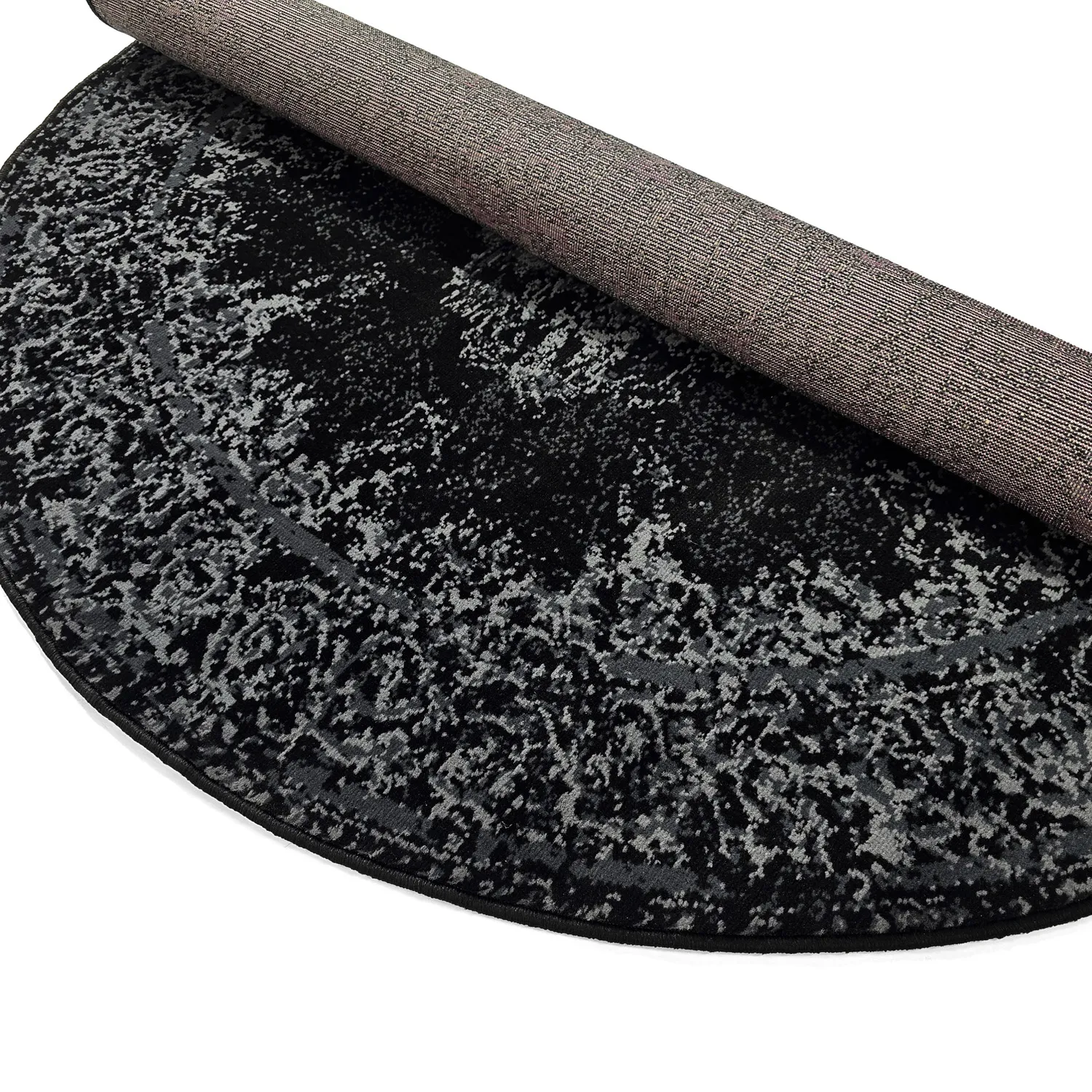 Alfombras redondeadas - Peking (negro)