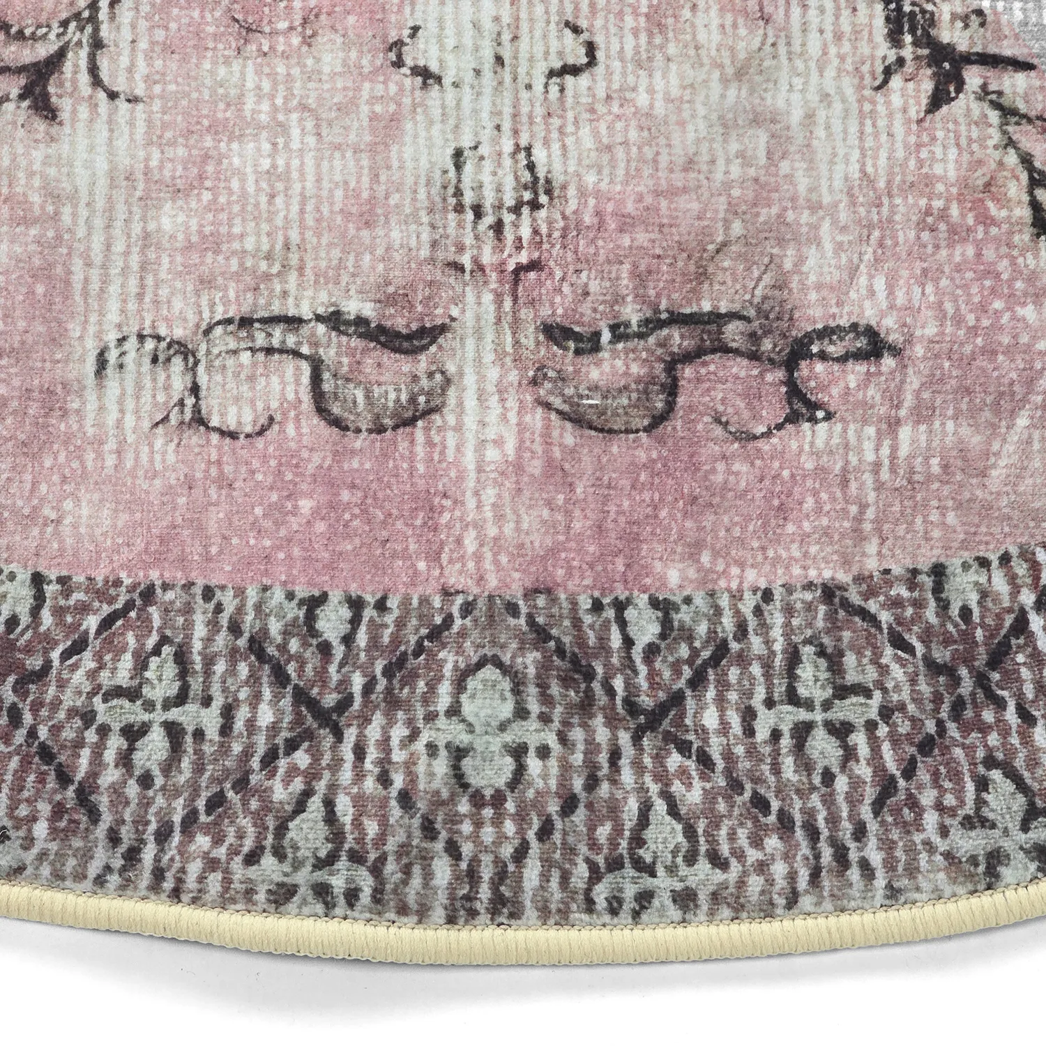 Alfombras redondeadas - Rosalie (rosa)