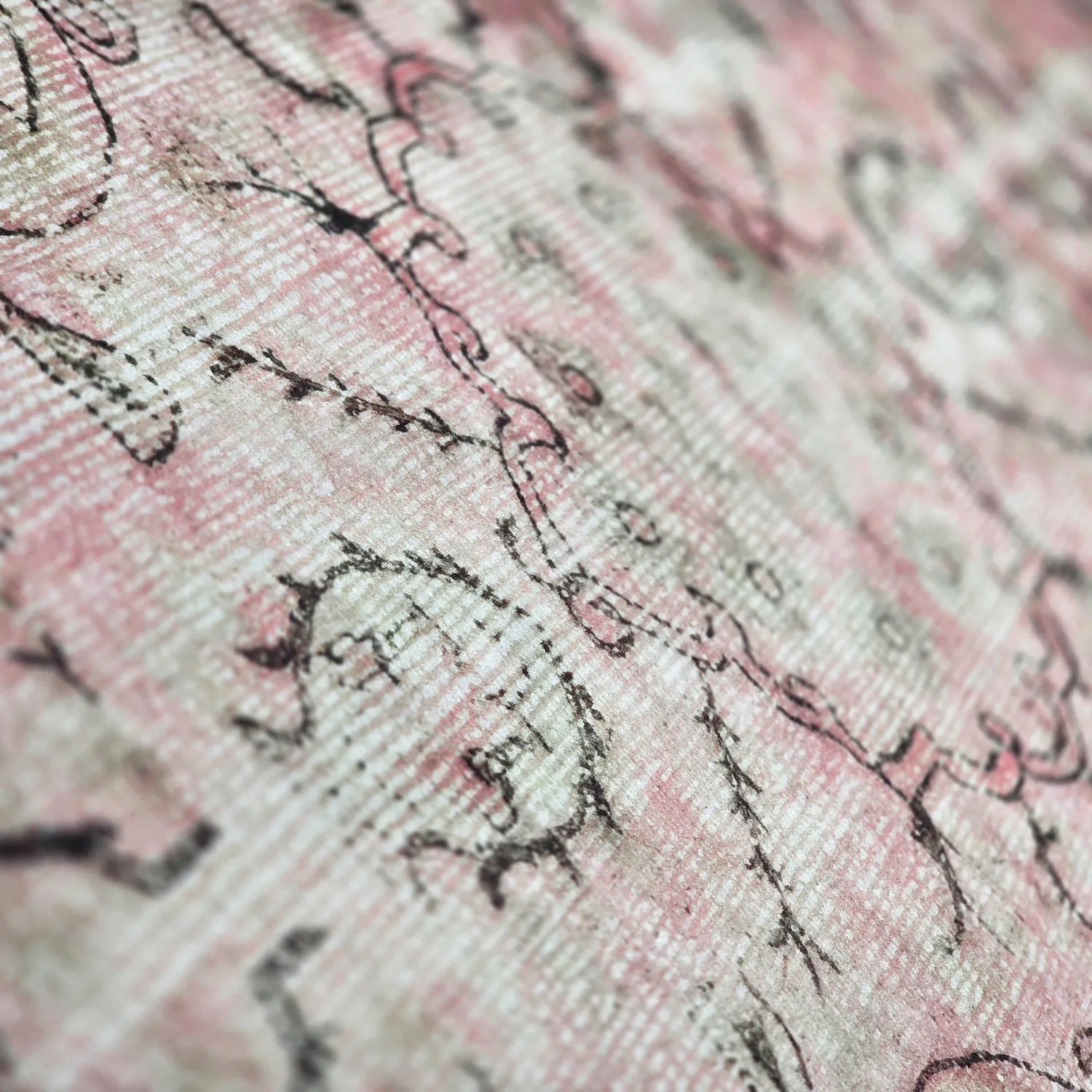 Alfombras redondeadas - Rosalie (rosa)