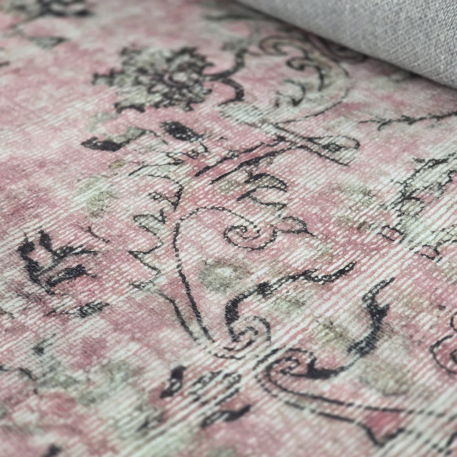 Alfombras redondeadas - Rosalie (rosa)