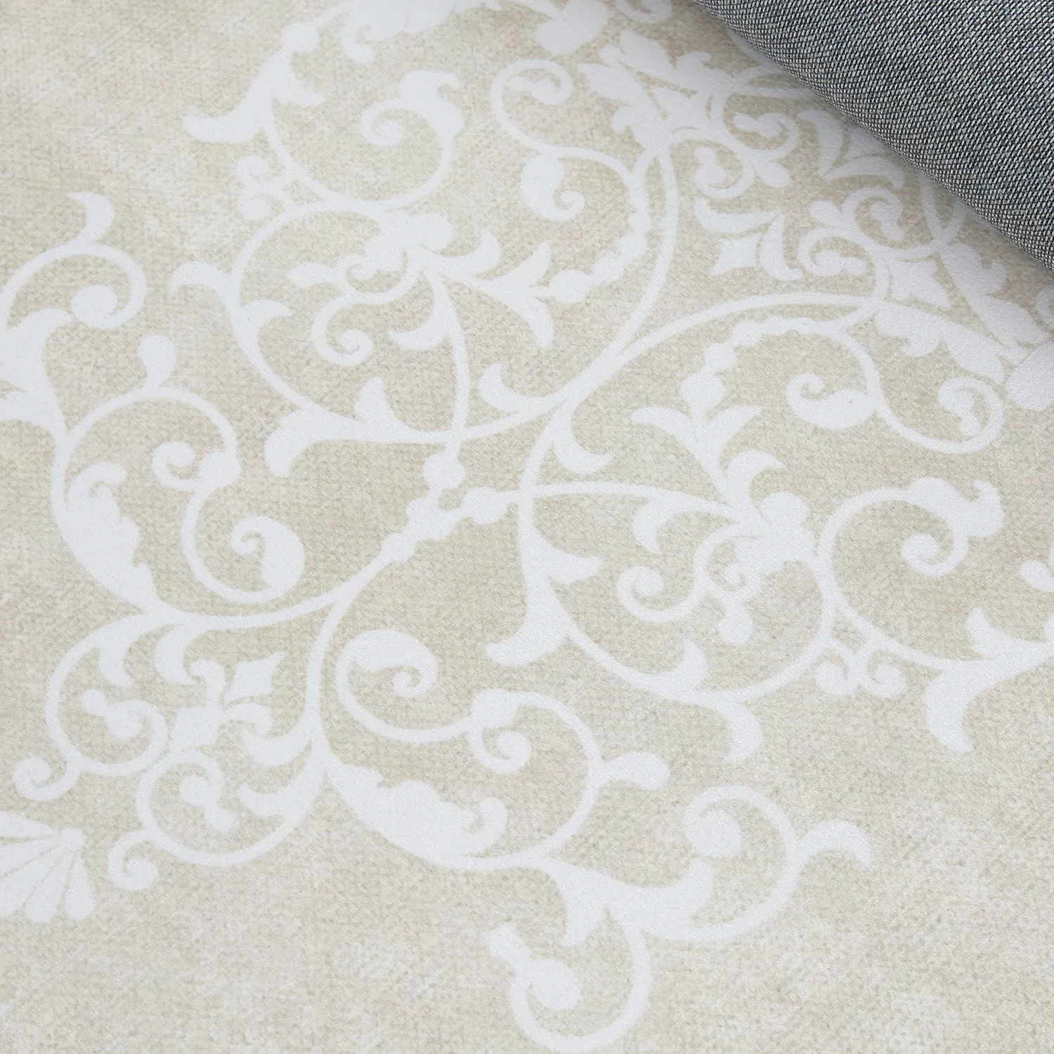 Alfombra Wilton - Santi (beige/blanco)