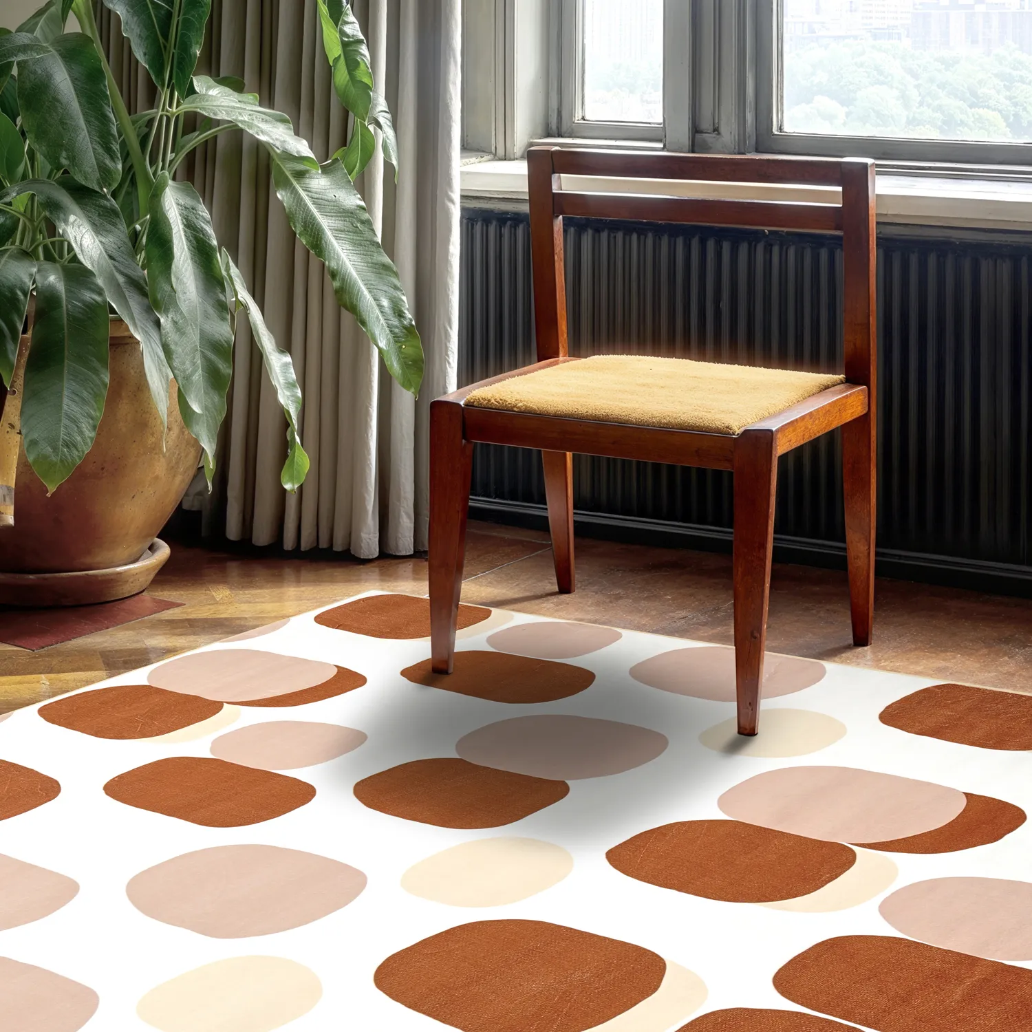 Alfombra Wilton - Sapa (marrón/multicolor)