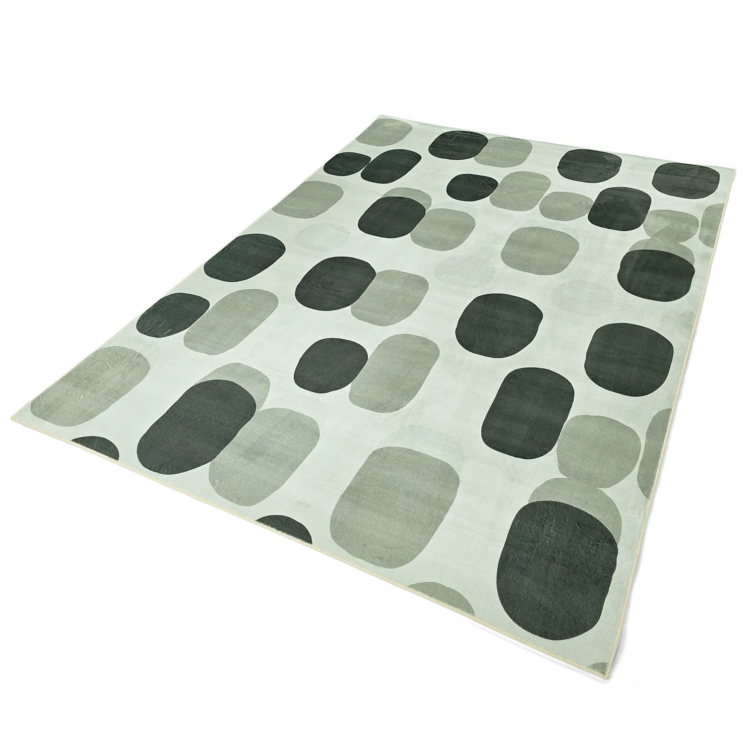 Alfombra Wilton - Sapa (verde/gris)