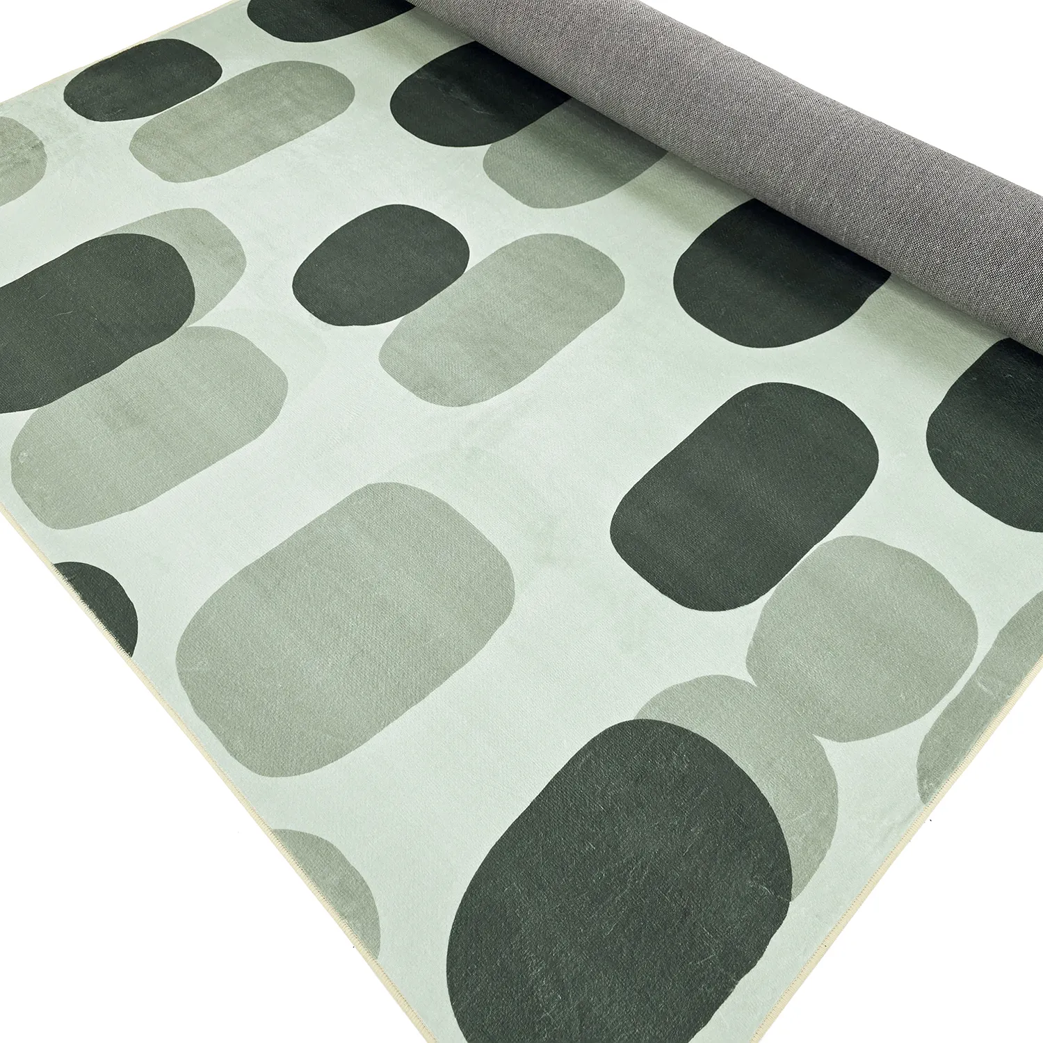 Alfombra Wilton - Sapa (verde/gris)