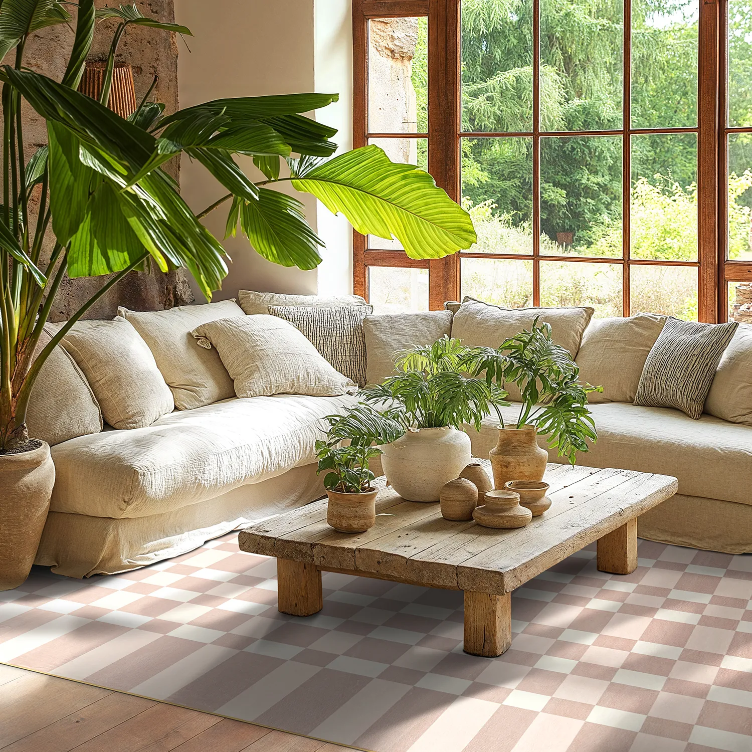 Alfombra Wilton - Sedona (rosa/multicolor)