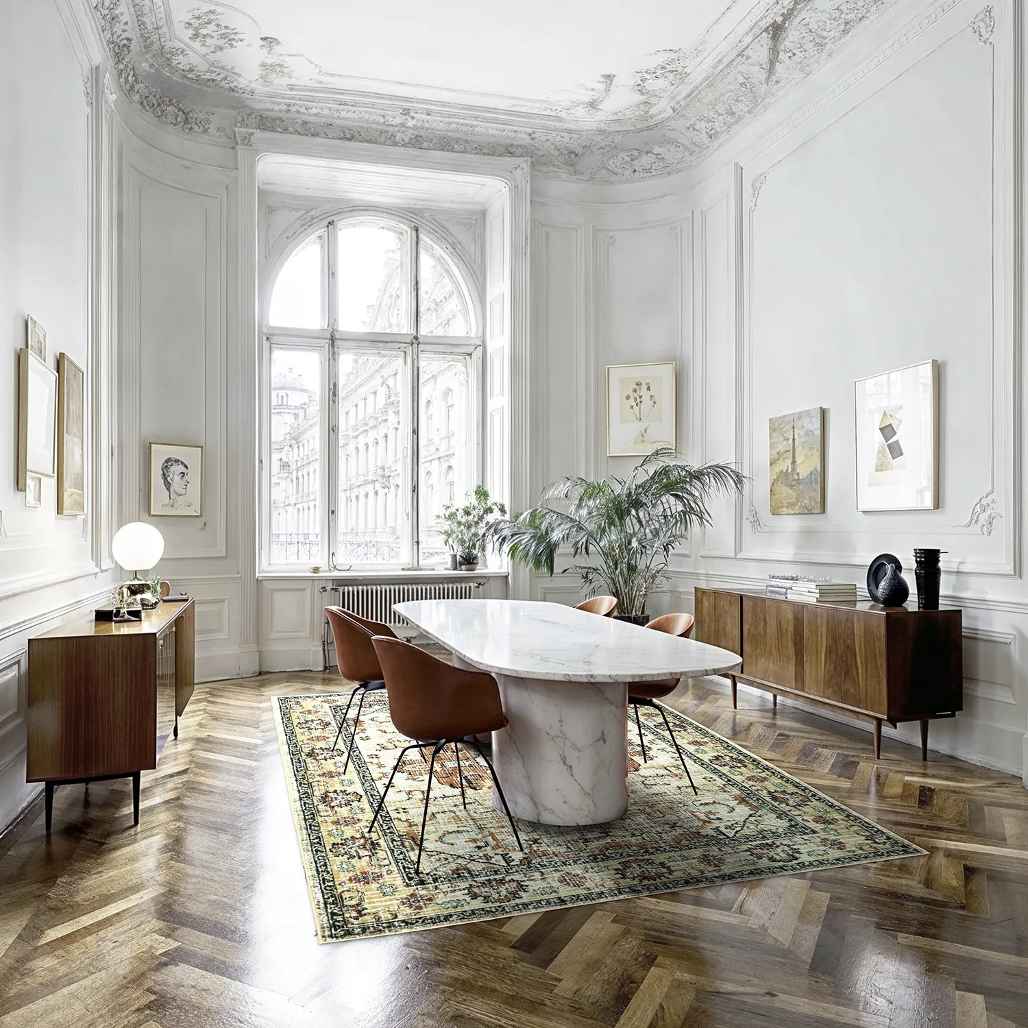Alfombra Wilton - Siliana (beige)