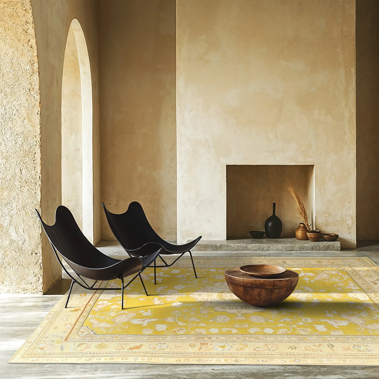 Alfombra Wilton - Siwa (amarillo)