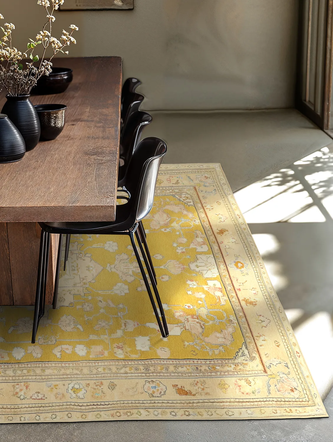 Alfombra Wilton - Siwa (amarillo)