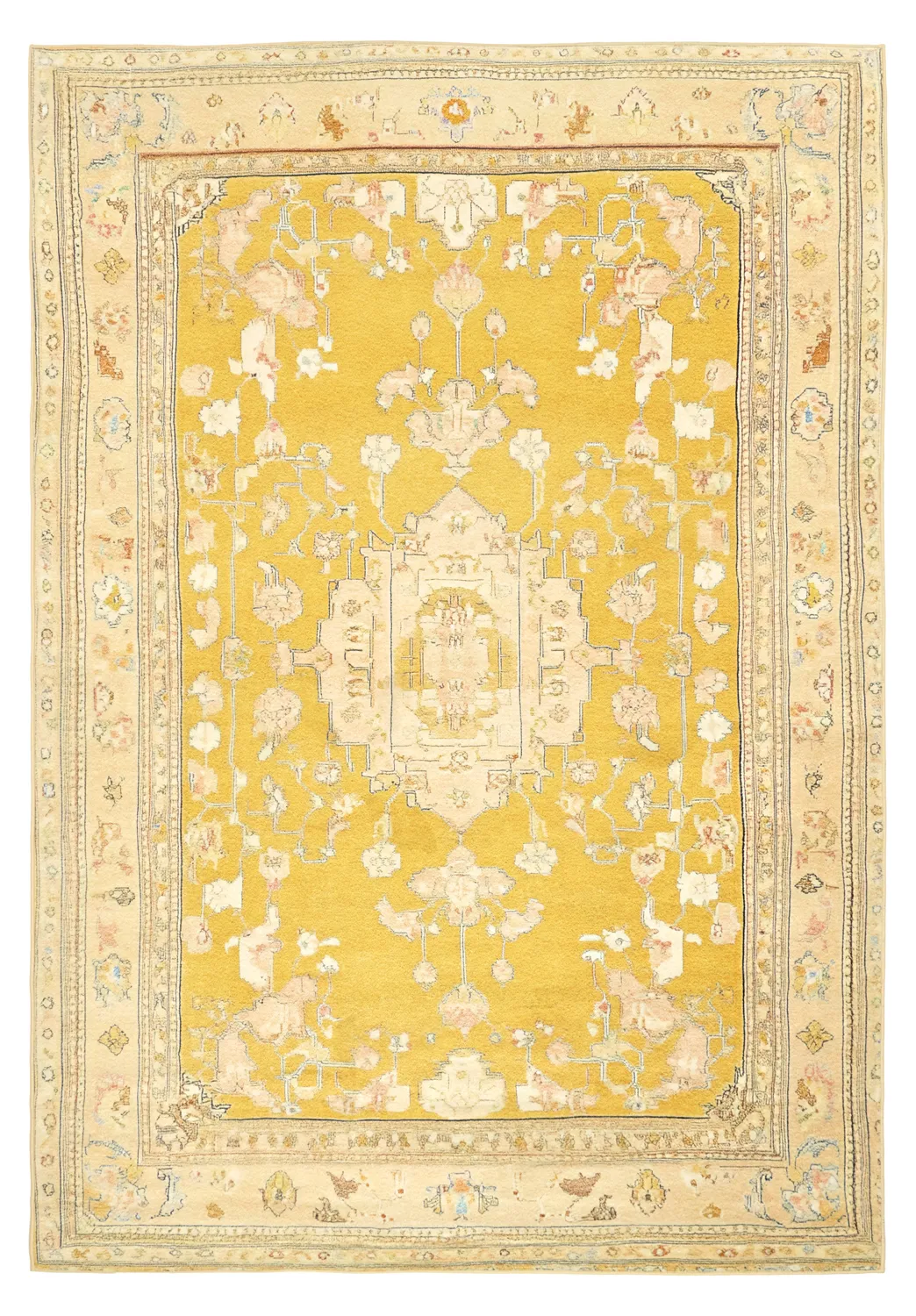 Alfombra Wilton - Siwa (amarillo)