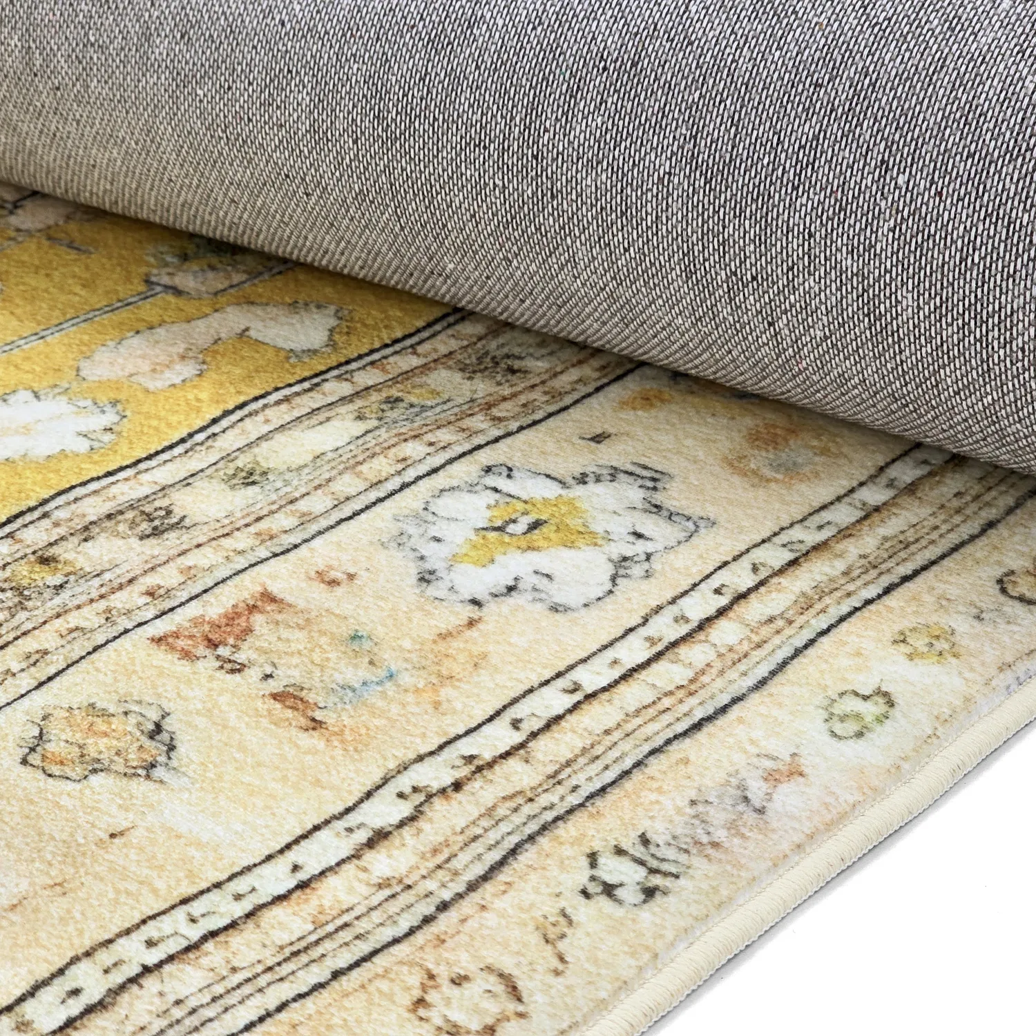 Alfombra Wilton - Siwa (amarillo)
