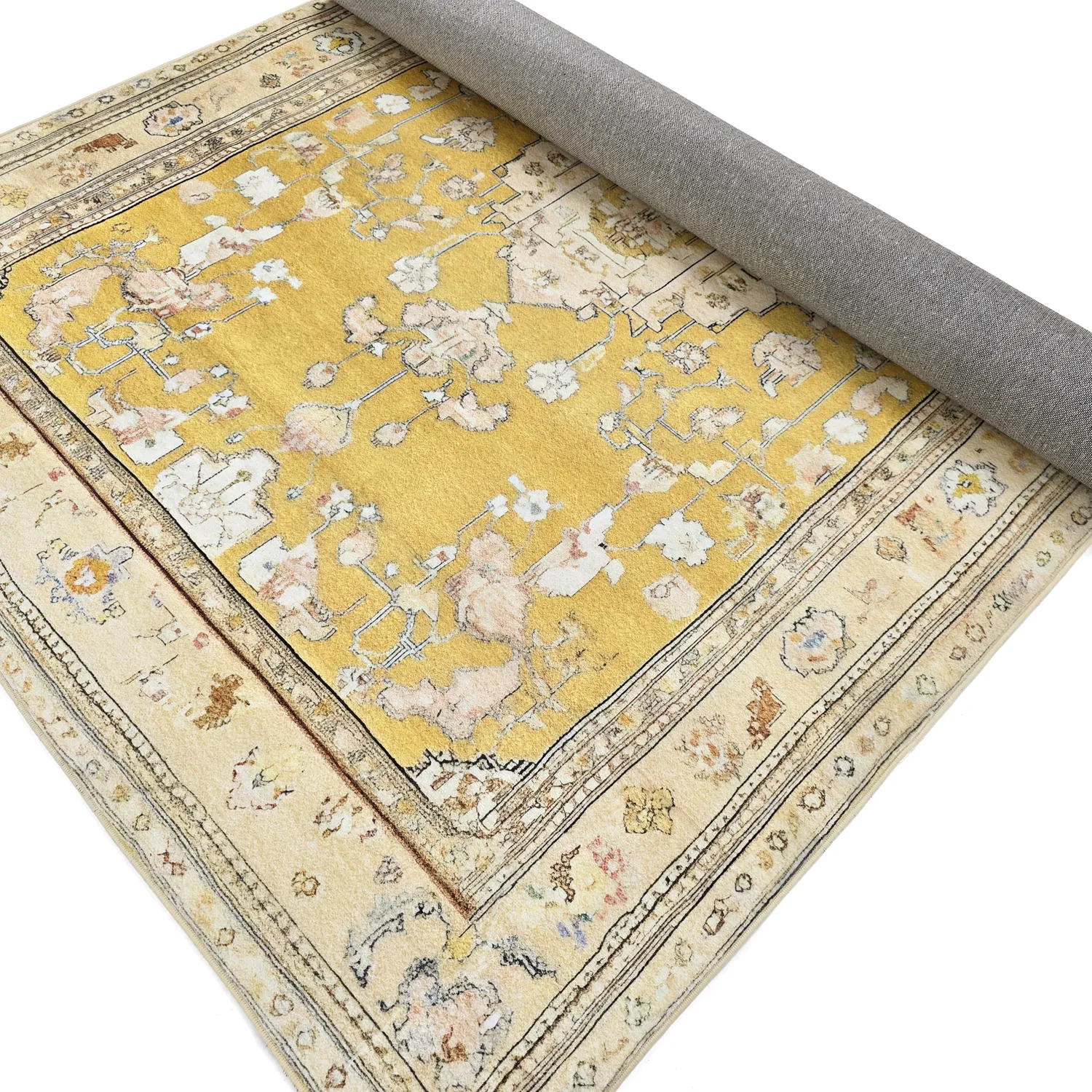 Alfombra Wilton - Siwa (amarillo)