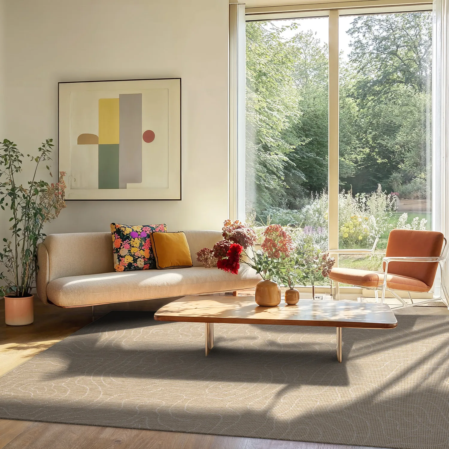 Alfombras de Interior/Exterior - Thurman (beige)