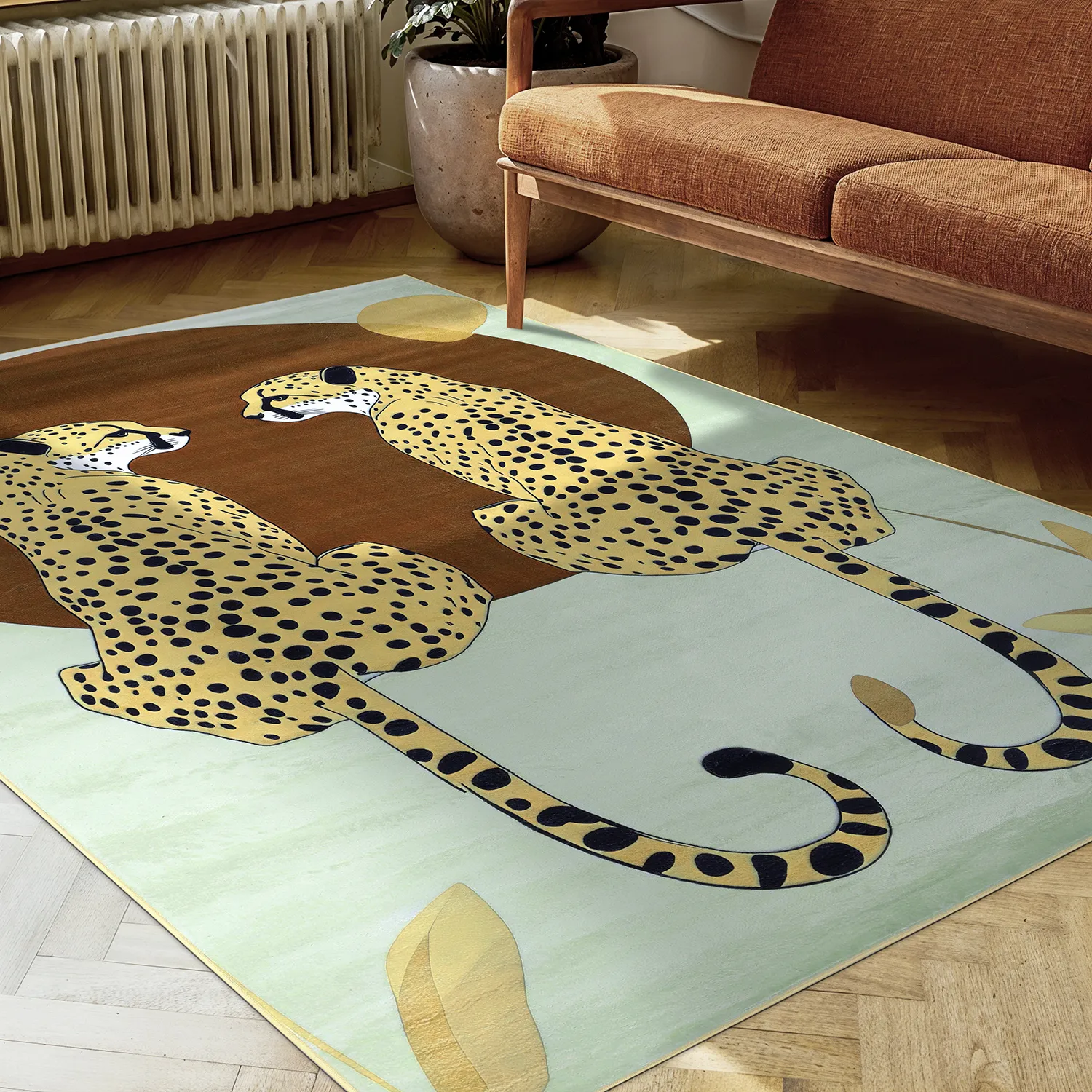 Alfombra Wilton - Ubud (leopardo)
