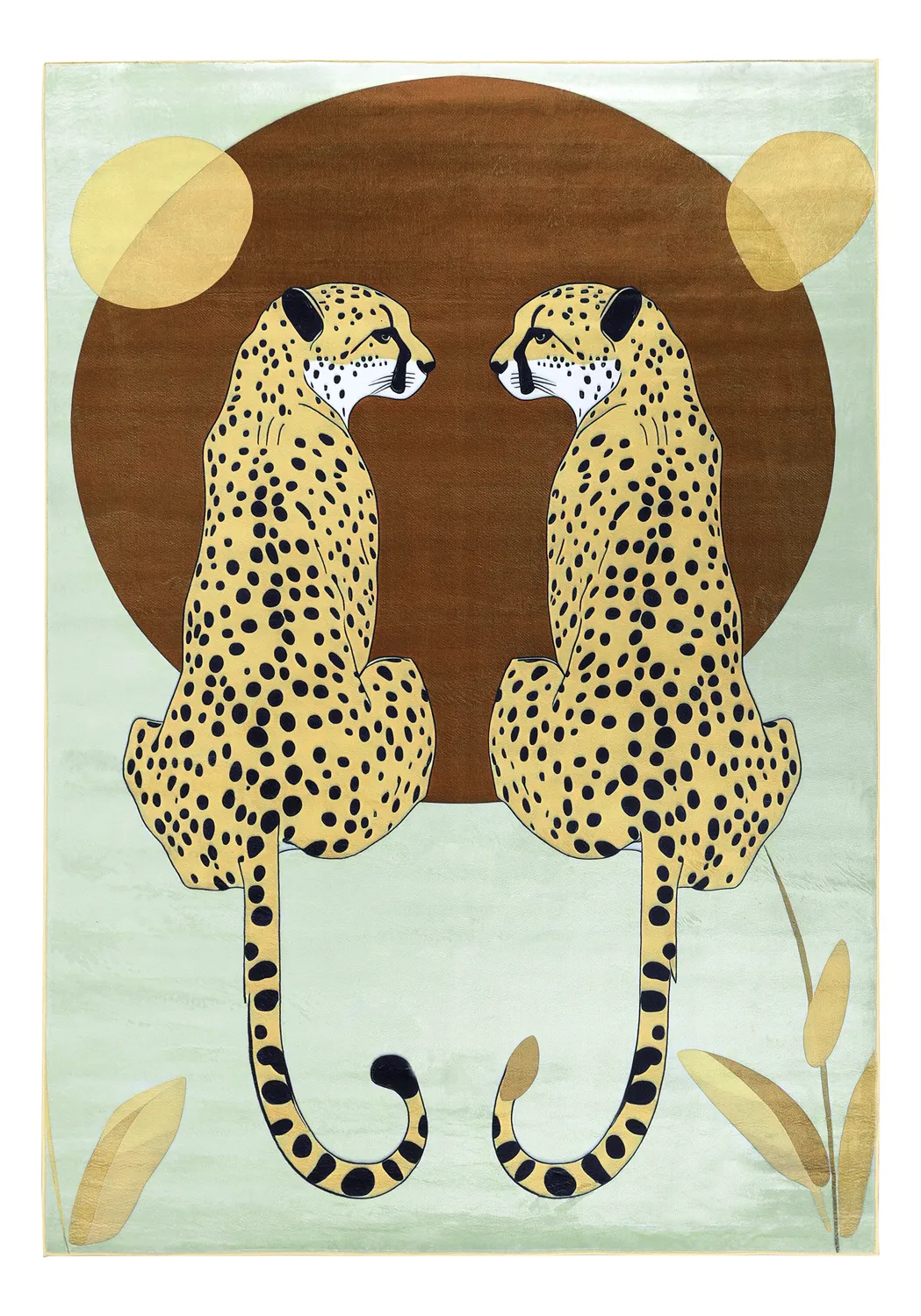Alfombra Wilton - Ubud (leopardo)