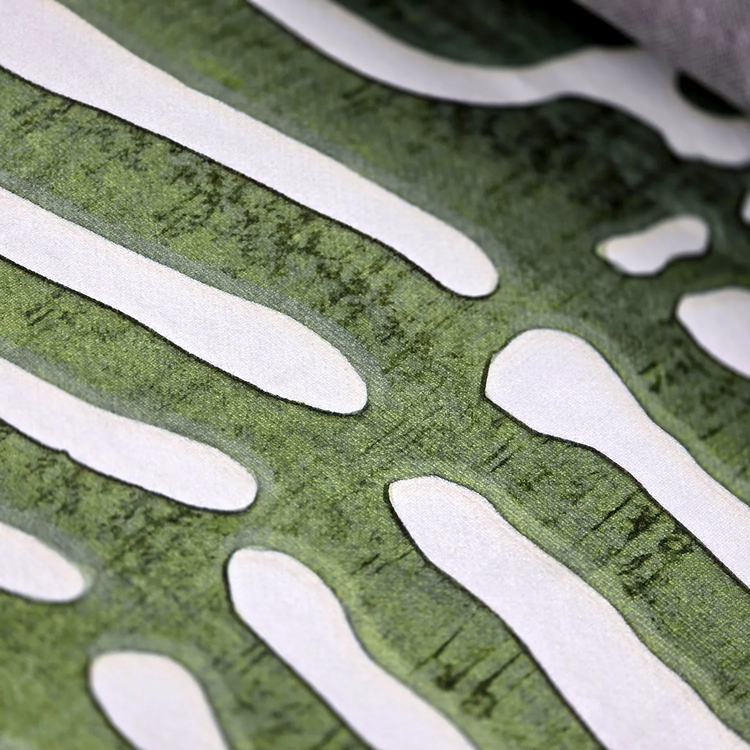 Alfombra Wilton - Zebra (verde)