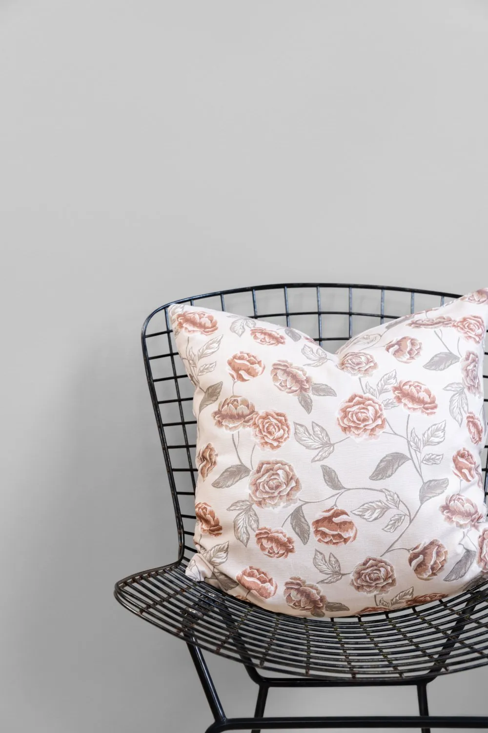 Funda de almohada - Wreath (rosa)