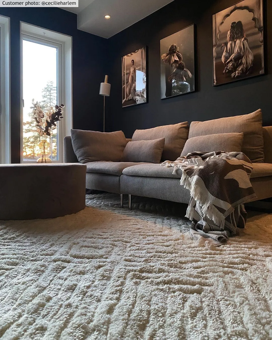 Alfombras de pelo largo - Monti (offwhite)