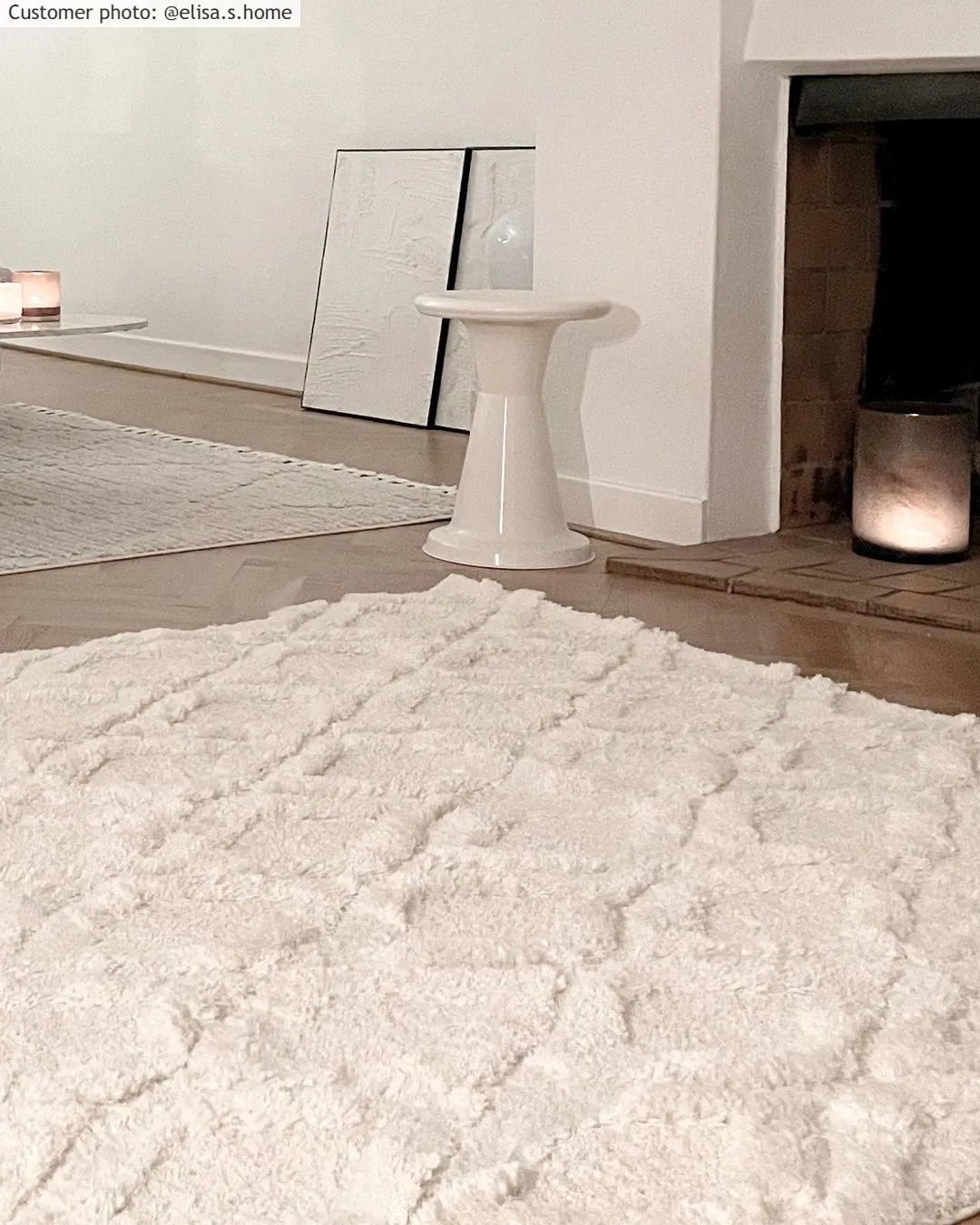 Alfombras de pelo largo - Everett (offwhite)