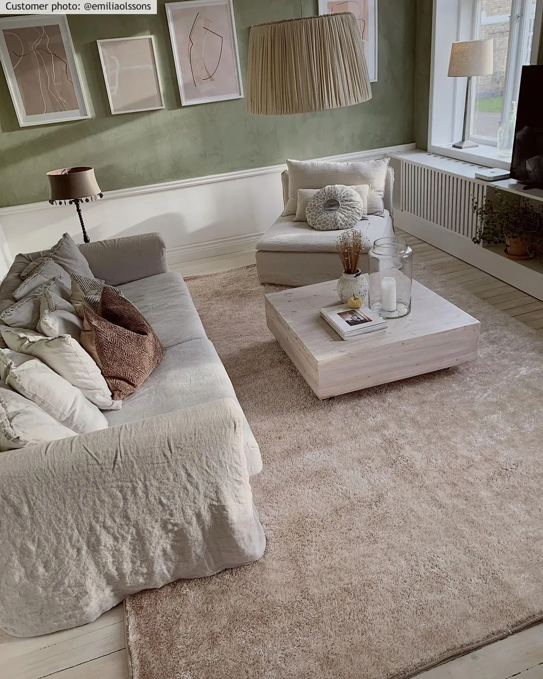 Alfombras de pelo largo - Cosy (beige)