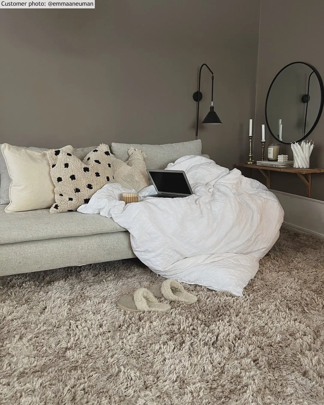 Alfombras de pelo largo - Kanvas (beige)