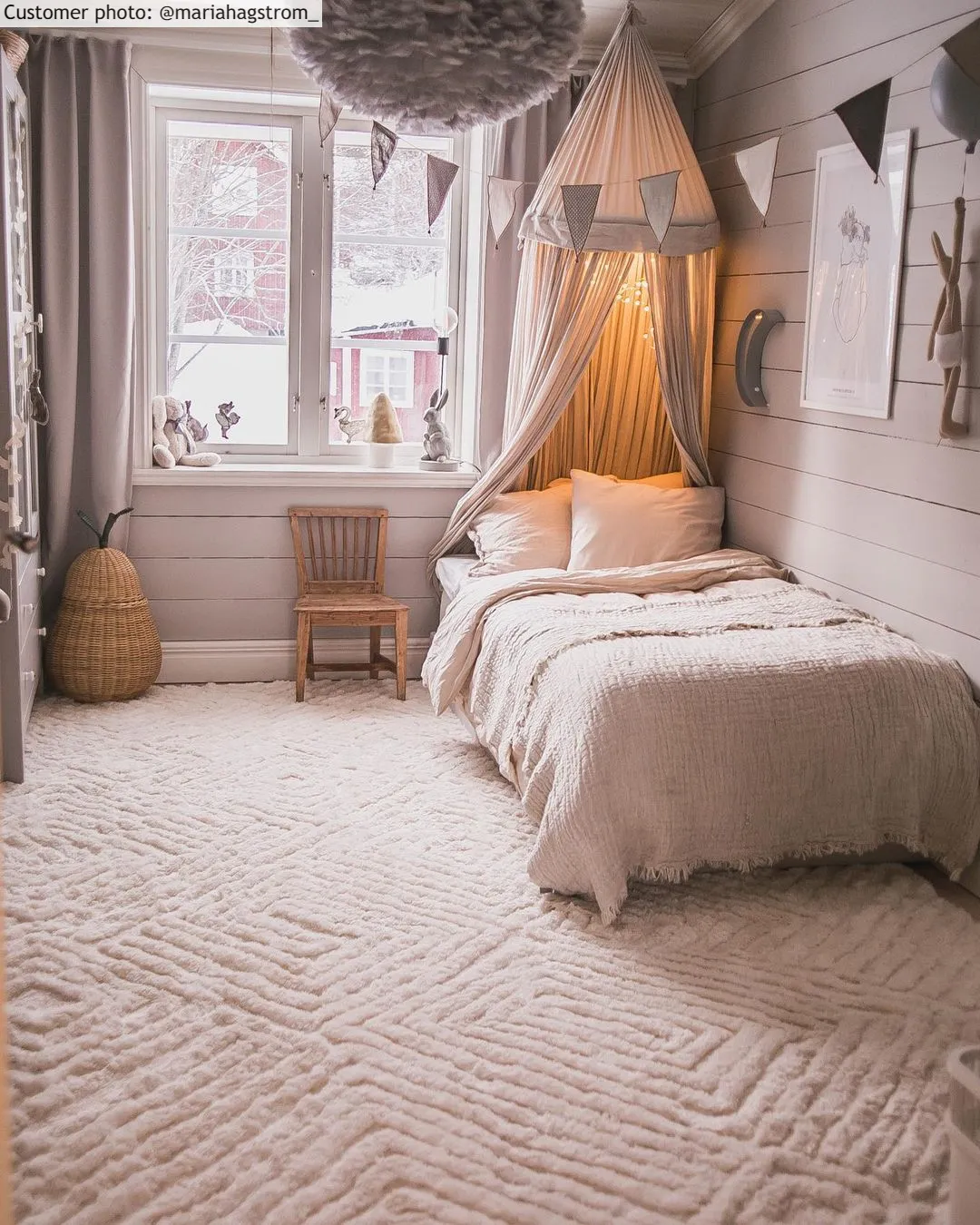 Alfombras de pelo largo - Monti (offwhite)