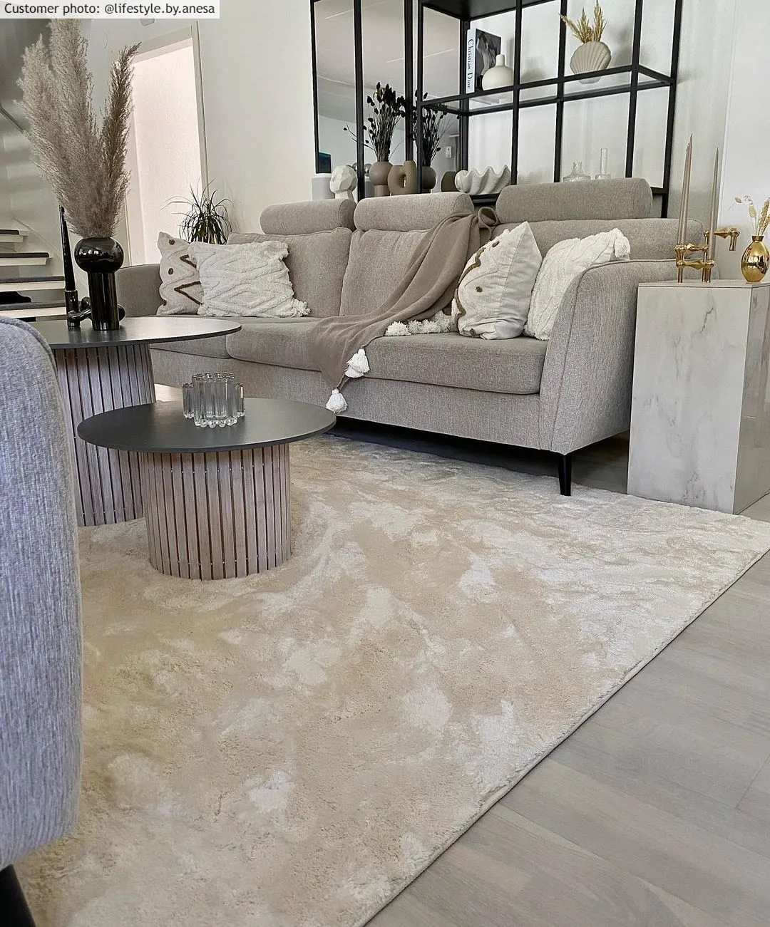 Alfombras de pelo largo - Aranga Super Soft Fur (beige)