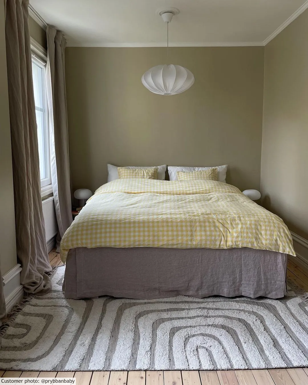 Alfombra de algodón - Inez (beige)