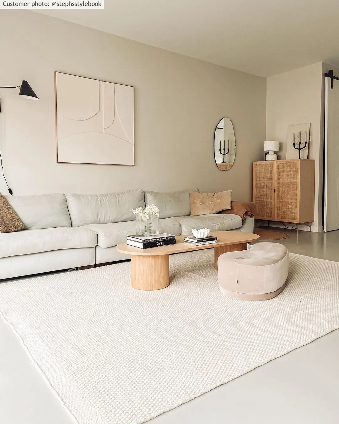 Alfombra de Lana - Coastal (creme)