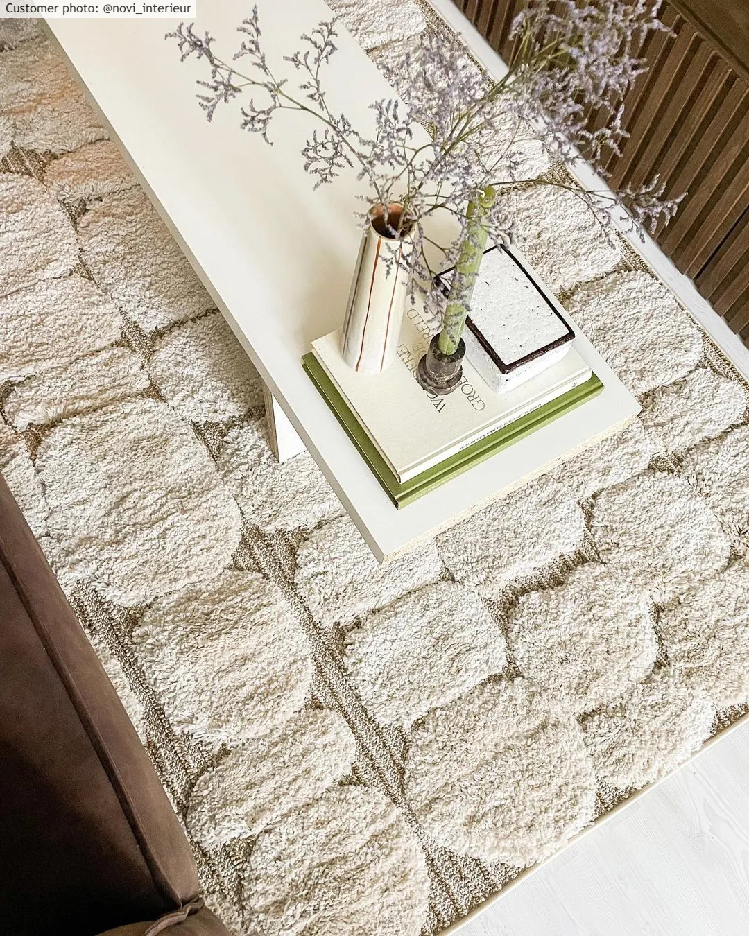 Alfombras de pelo largo - Fondi (beige)