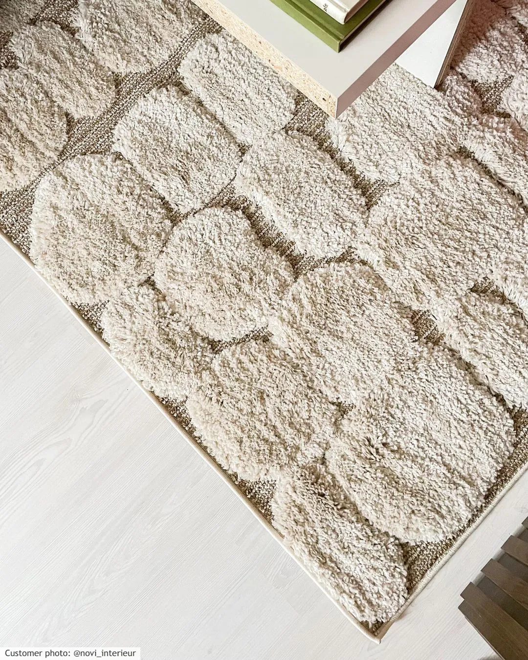 Alfombras de pelo largo - Fondi (beige)