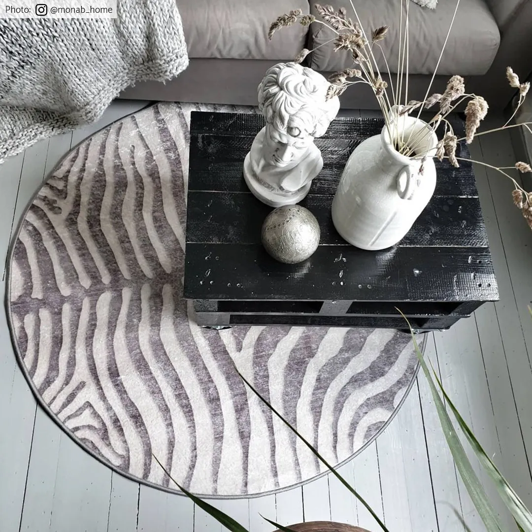 Alfombras redondeadas - Zebra